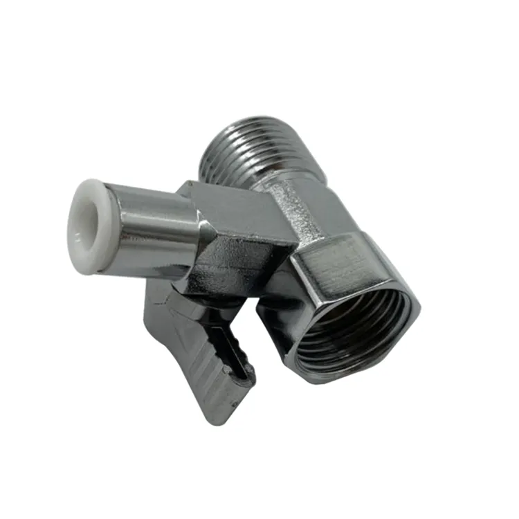 Brass faucet diverter valve